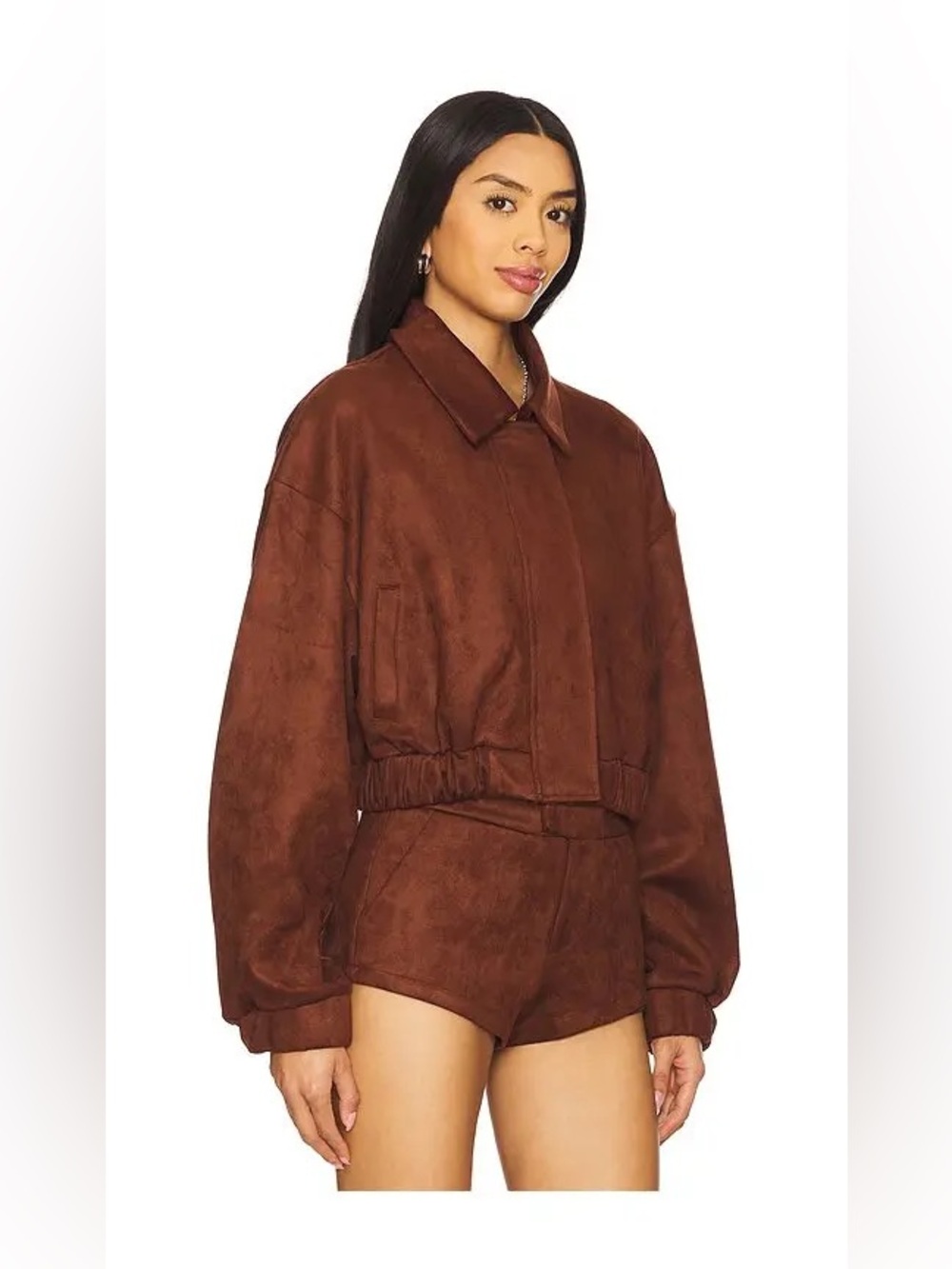 MORE TO COME 
Amanda Faux Suede Jacket - Picture 6 of 8